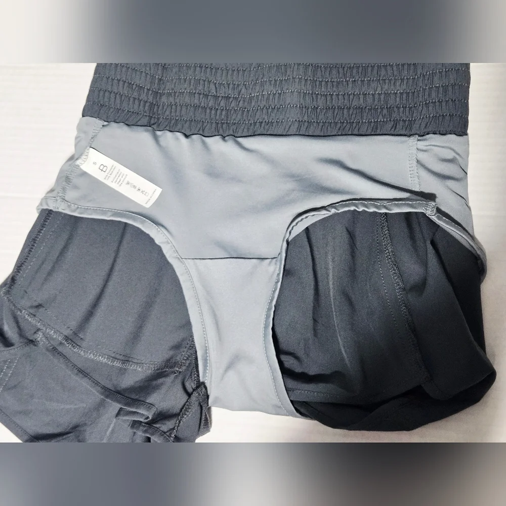 Women's High Waist Athletic Shorts Quick Dry Sporty Workout Running Shorts Small